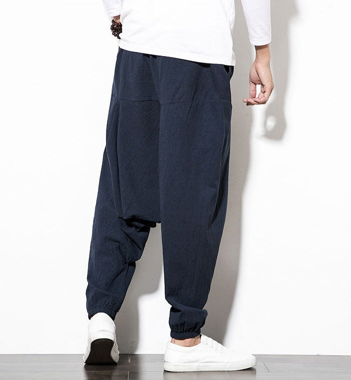 Heren Harem Joggingbroek – Losse Pasvorm, Comfortabel & Trendy
