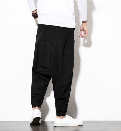 Heren Harem Joggingbroek – Losse Pasvorm, Comfortabel & Trendy