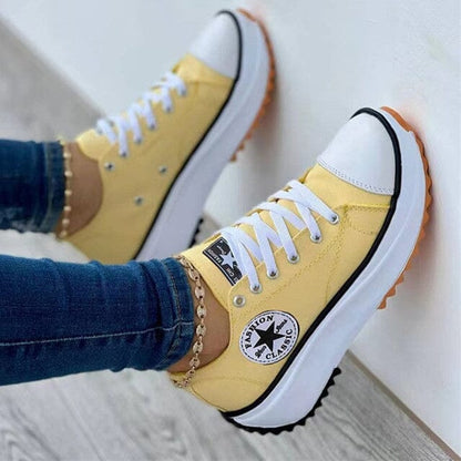 Nova Sneakers Dames | Canvas & Veters