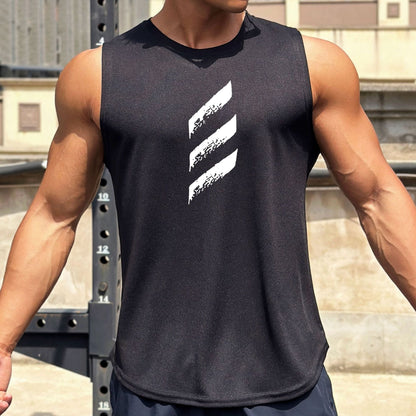 Sport Tanktop Heren | Sneldrogend & Mouwloos