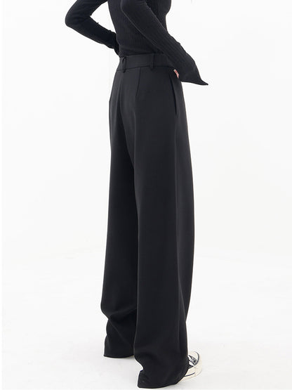 Lina Pantalon Dames | Wide Leg & Overslag