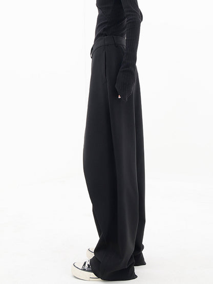 Lina Pantalon Dames | Wide Leg & Overslag