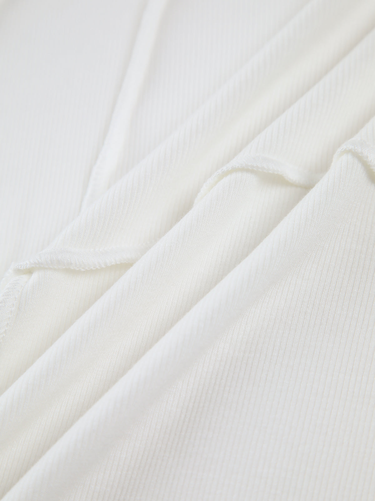 Noa T-Shirt Dames | Ribstof met Lange Mouwen
