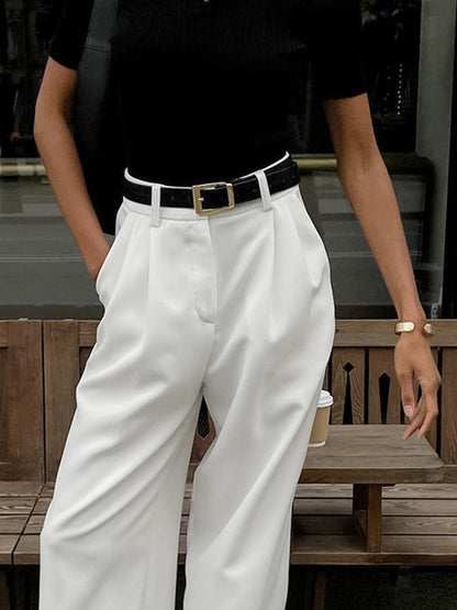 Noa Pantalon Dames | Wide Leg &  Hoge Taille