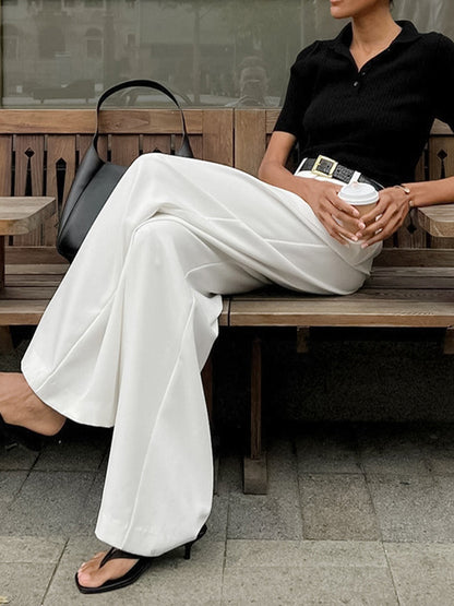 Noa Pantalon Dames | Wide Leg &  Hoge Taille