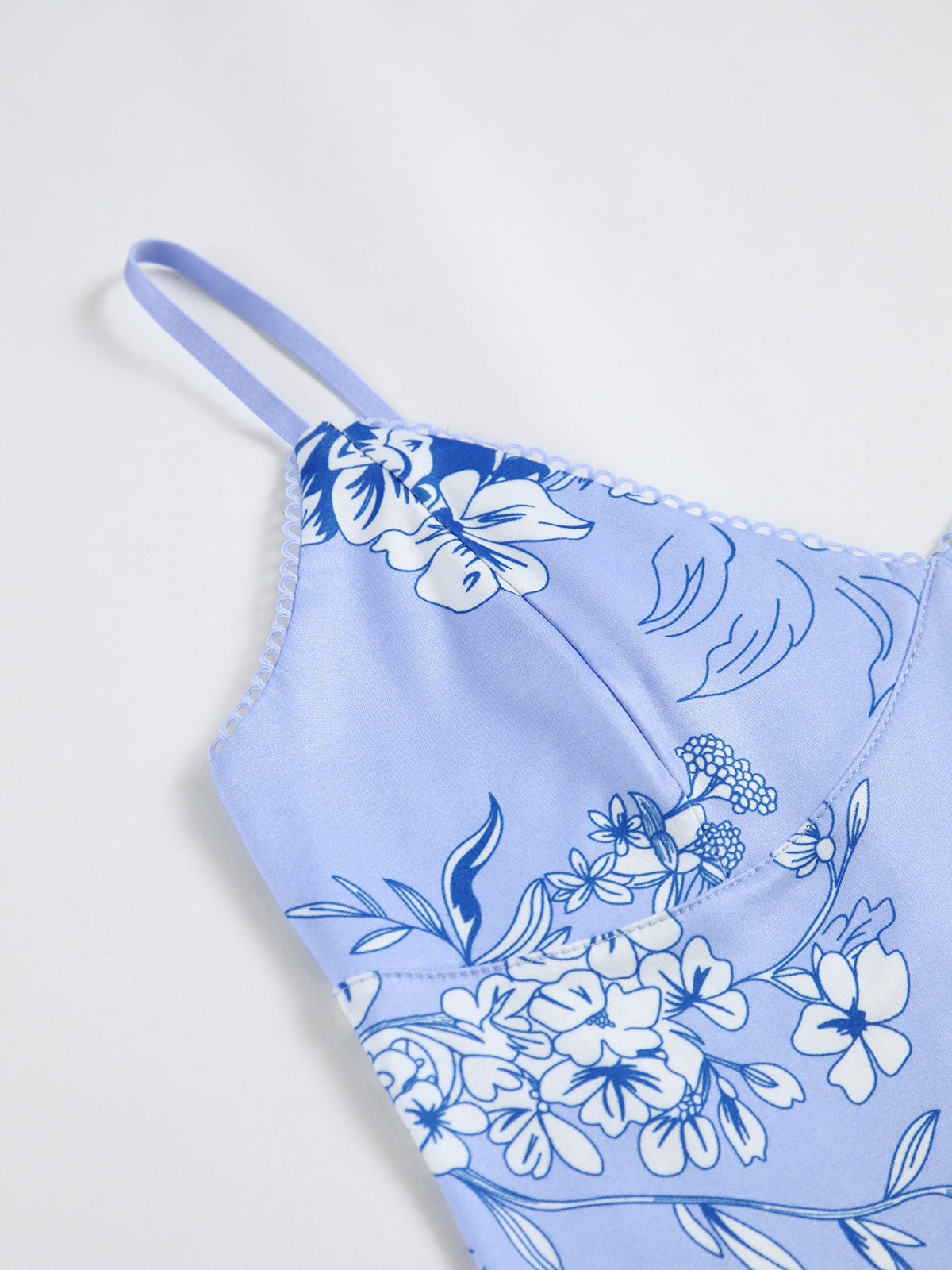 Elegante Lange Bloemenprint Jurk