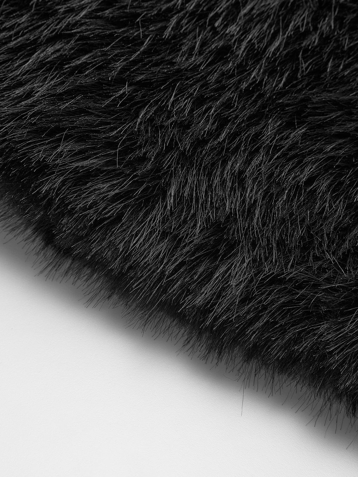 Faux Fur Jas Dames | Zwart Kort Model