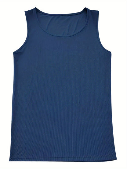 Basic Ribbed Tanktop – Licht & Comfortabel