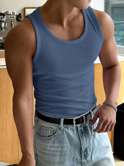 Basic Ribbed Tanktop – Licht & Comfortabel