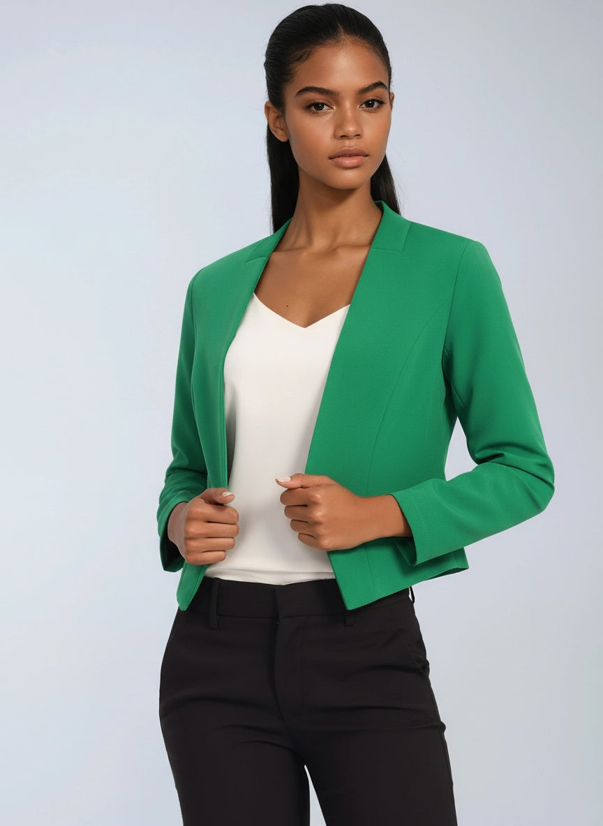 Clara – Blazer Dames | Cropped Colbert