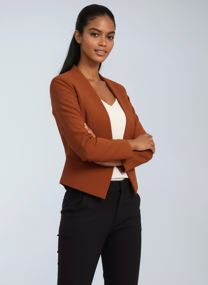 Clara – Blazer Dames | Cropped Colbert