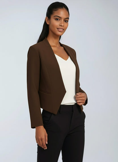 Clara – Blazer Dames | Cropped Colbert