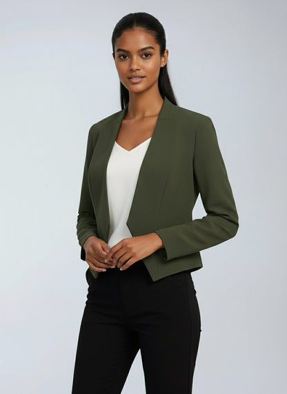 Clara – Blazer Dames | Cropped Colbert