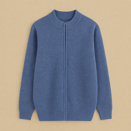 Heren Vest | Rits & Lange Mouw