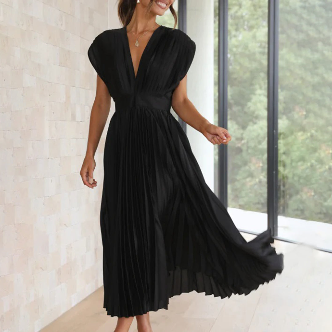 Ameline - Tijdloze Elegante Maxi-Jurk