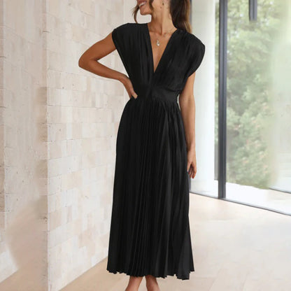 Ameline - Tijdloze Elegante Maxi-Jurk
