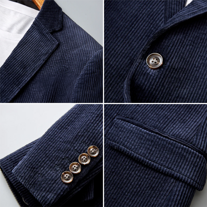 Valerio - Stijlvolle Corduroy Blazer voor Heren
