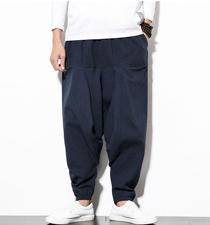 Heren Harem Joggingbroek – Losse Pasvorm, Comfortabel & Trendy