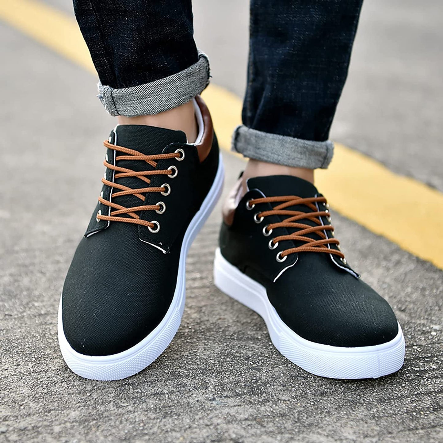 Heren Sneakers – Stijlvolle Lage Sneakers met Comfortabele Pasvorm
