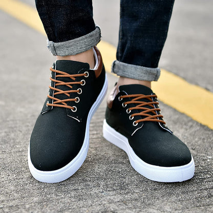 Heren Sneakers – Stijlvolle Lage Sneakers met Comfortabele Pasvorm