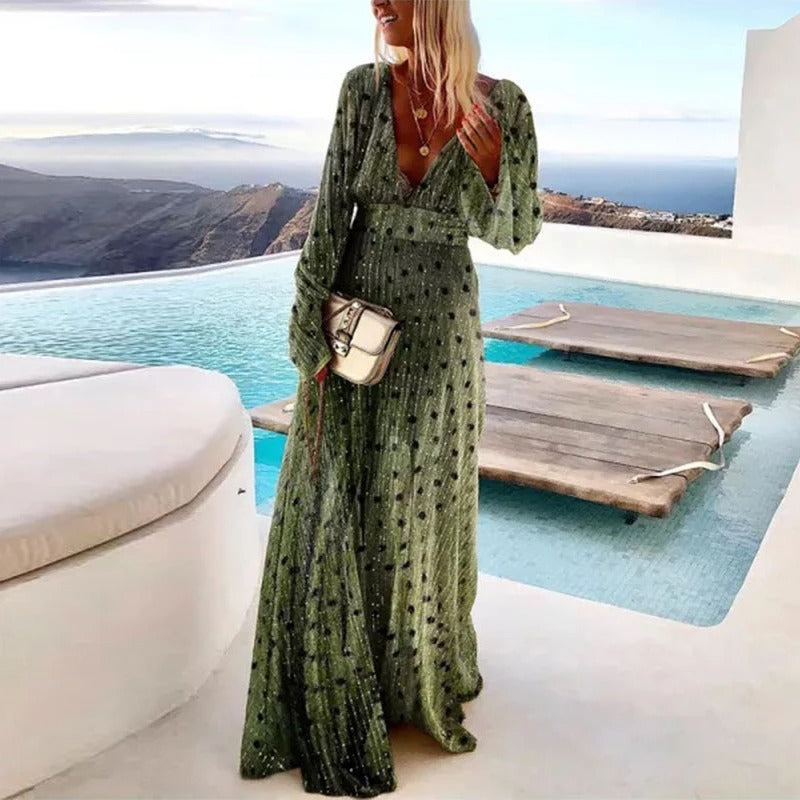 Bohemian Maxi Jurk – Elegantie & Comfort in Één