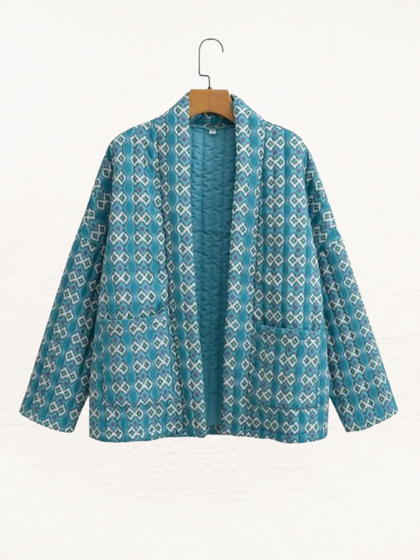 Mireille - Quilt Jack Dames | Gewatteerde Jas Met Print | Stijlvol Tussenjasje