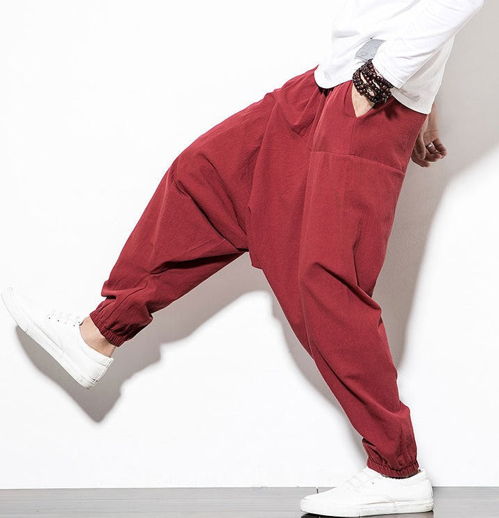 Heren Harem Joggingbroek – Losse Pasvorm, Comfortabel & Trendy