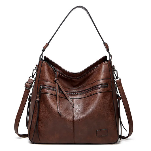 Sophia - Grote Leren Tote Bag