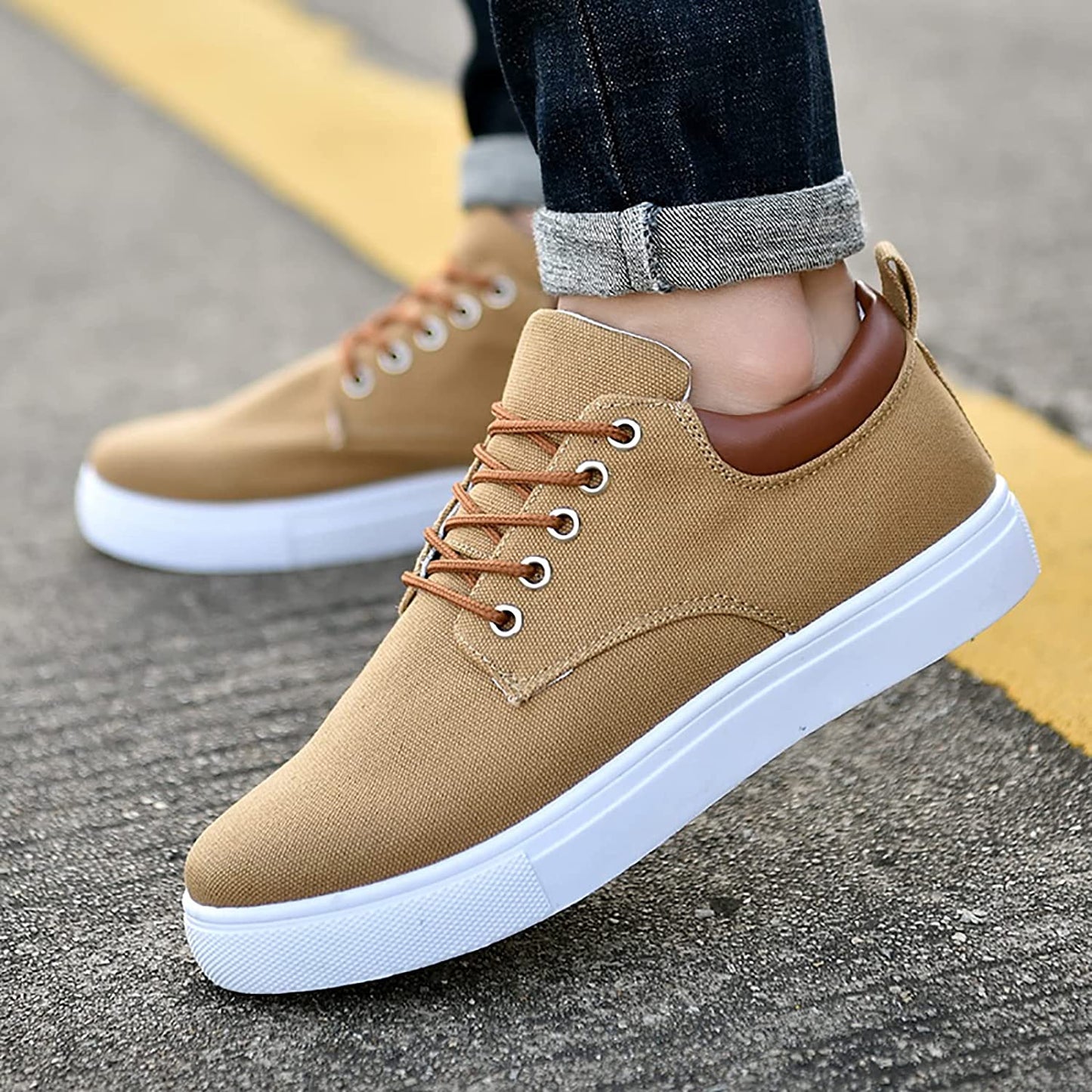 Heren Sneakers – Stijlvolle Lage Sneakers met Comfortabele Pasvorm