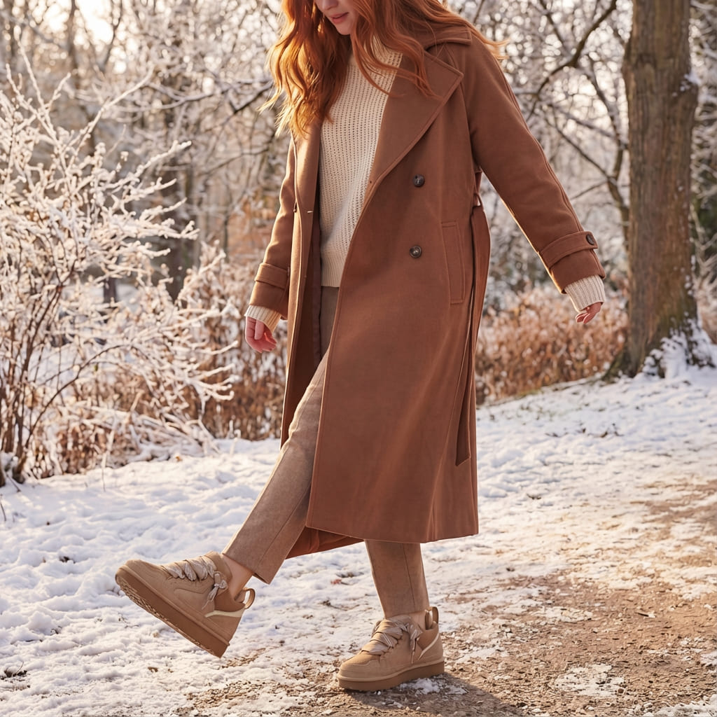 Alessia - Dames Wintersneakers | Antislip Platformzool