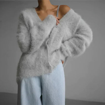 Liz Dames Vest | V-Hals Vest & Knopen
