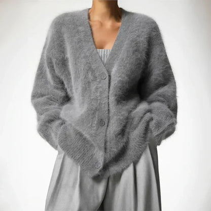 Liz Dames Vest | V-Hals Vest & Knopen