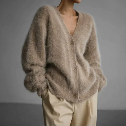 Liz Dames Vest | V-Hals Vest & Knopen