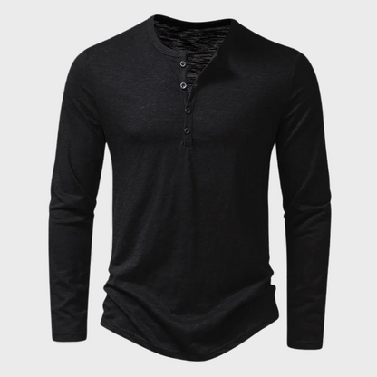 Lennox - Tijdloos Henley Overhemd