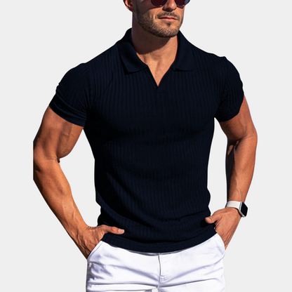 Elias - Getailleerd Heren Poloshirt