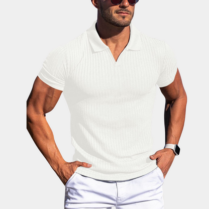 Elias - Getailleerd Heren Poloshirt