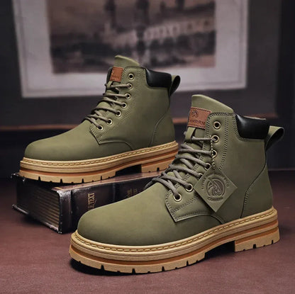 Heren Laarzen – Enkelboots met Veters