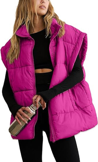 Gewatteerde Bodywarmer Dames | Rits & Zakken