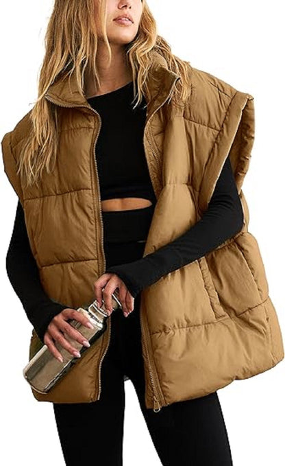 Gewatteerde Bodywarmer Dames | Rits & Zakken