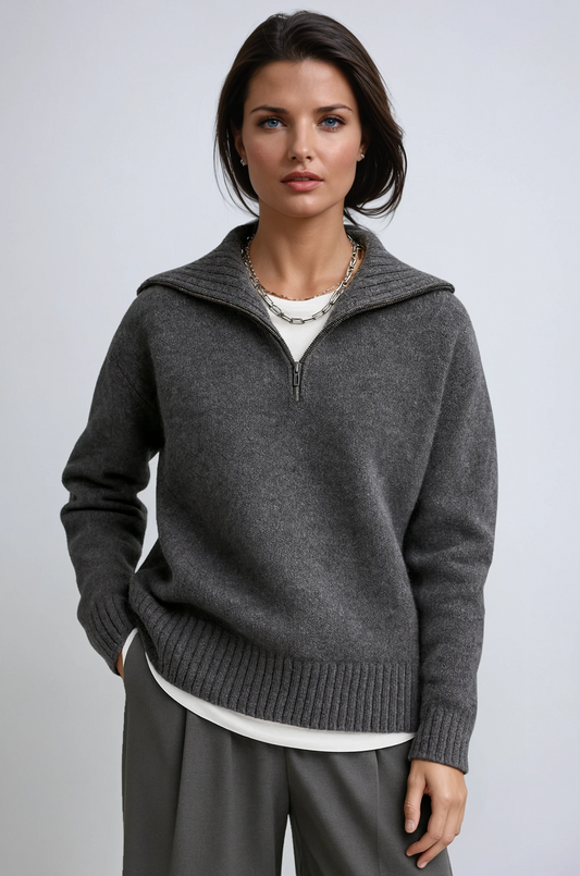Trui Dames | Half Zip & Gebreid