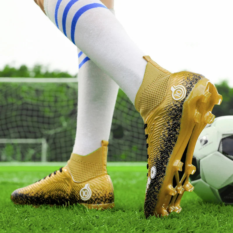 Heren Voetbalschoenen | Lichtgewicht High-Top met Modern Ontwerp