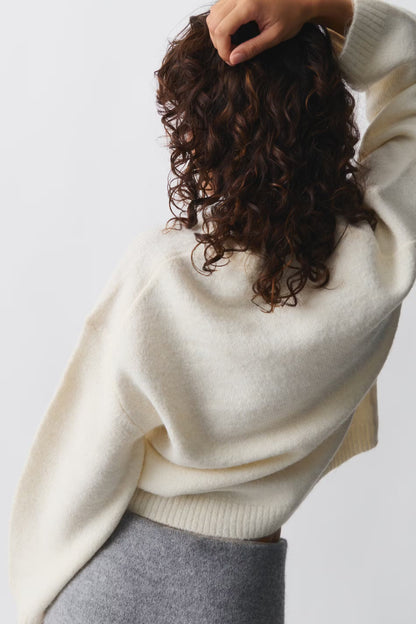 Amelie - Zachte Oversized Trui voor Tijdloze Elegantie
