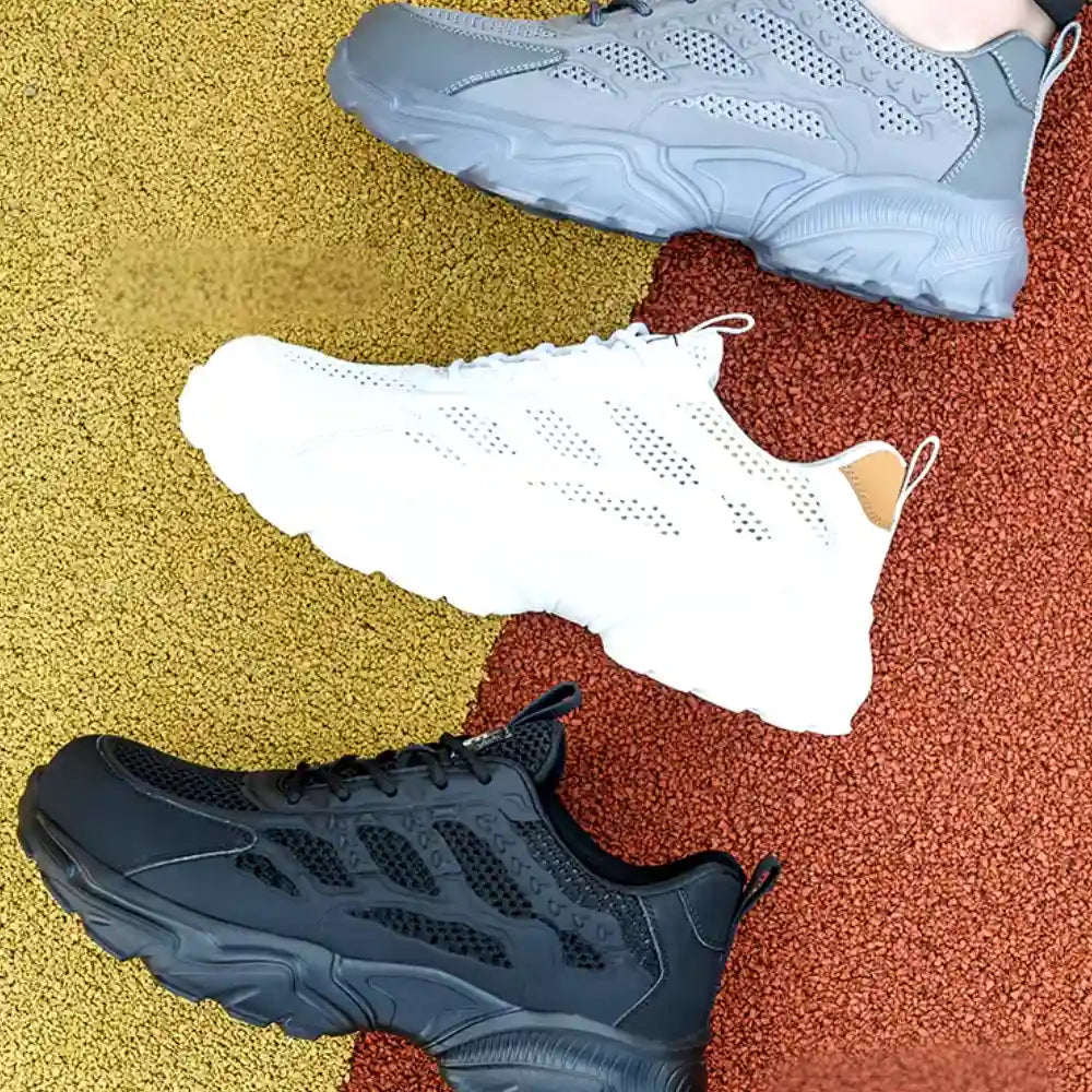 Heren Sportschoenen | Ademend Mesh met Robuust Design