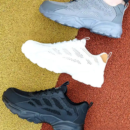 Heren Sportschoenen | Ademend Mesh met Robuust Design