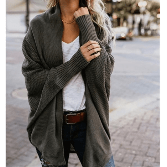 Dames Vest Lange Mouw | Open Voorzijde