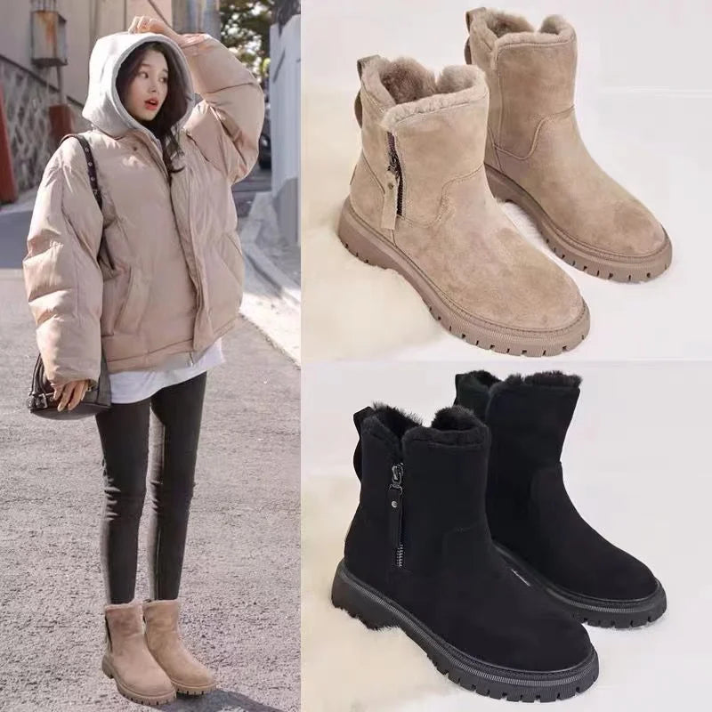 Dazzle Dames Laarzen | Winter Boots & Bontvoering