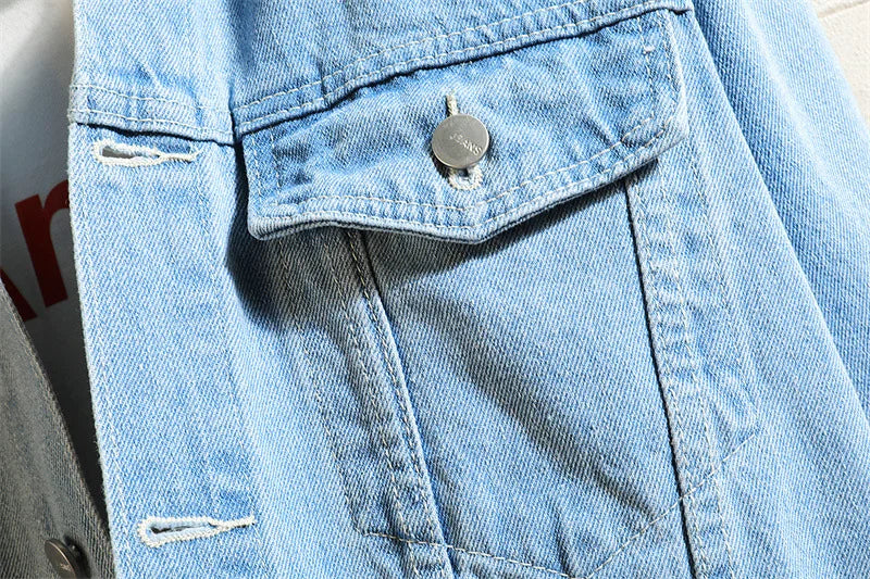 Milan - Heren Denim Jacket met Capuchon