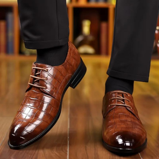 Arno - Modieuze Leren Herenschoenen