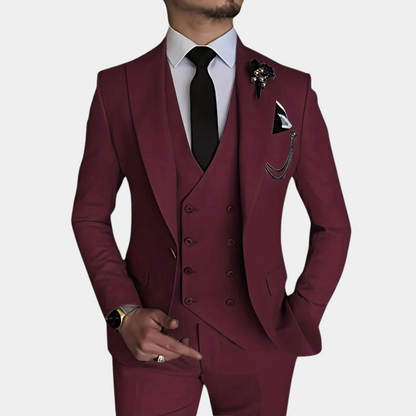 Maximiliaan 3-Delig Herenpak – De Ultieme Keuze voor Elegantie en Klasse