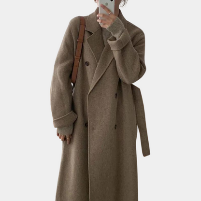 ORABEL - Lange winterjas voor dames